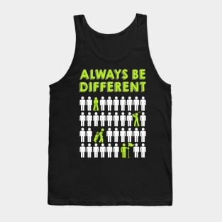 Golf - Always Be Different Tank Top